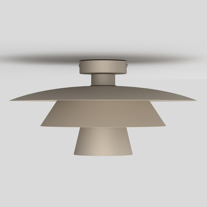 Plafonnier PLATO 1xE27/15W/230V Ø 32 cm beige