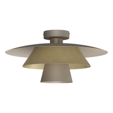 Plafonnier PLATO 1xE27/15W/230V Ø 38 cm beige/doré