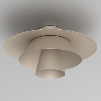Plafonnier PLATO 1xE27/15W/230V Ø 38 cm beige