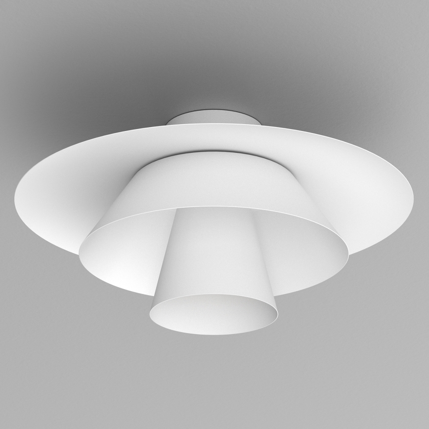 Plafonnier PLATO 1xE27/15W/230V Ø 38 cm blanc