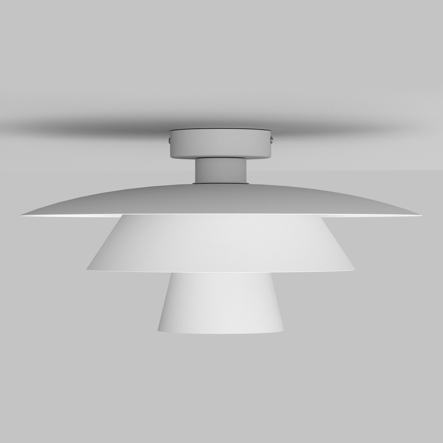 Plafonnier PLATO 1xE27/15W/230V Ø 38 cm blanc