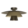 Plafonnier PLATO 1xE27/15W/230V Ø 38 cm bronze/doré