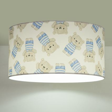 Plafonnier pour chambre d'enfant KIDS ROOM 1xE27/60W/230V Ø 40 cm, motif ourson
