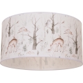 Plafonnier pour chambre d'enfant KIDS ROOM 1xE27/60W/230V Ø 40 cm, motifs d'animaux