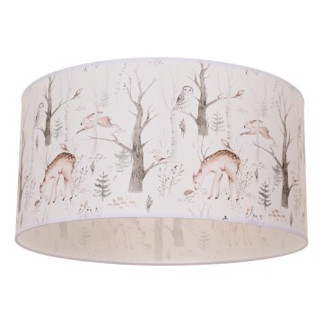 Plafonnier pour chambre d'enfant KIDS ROOM 1xE27/60W/230V Ø 40 cm, motifs d'animaux