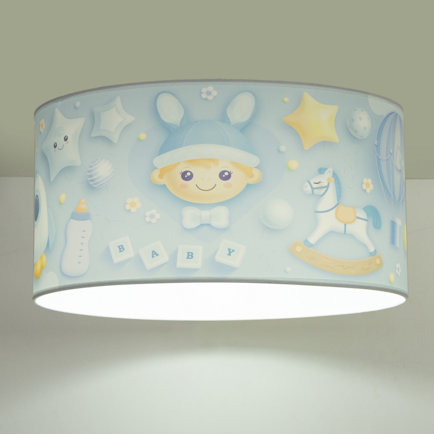 Plafonnier pour chambre d'enfant KIDS ROOM 1xE27/60W/230V, Ø 40 cm — motif astronaute
