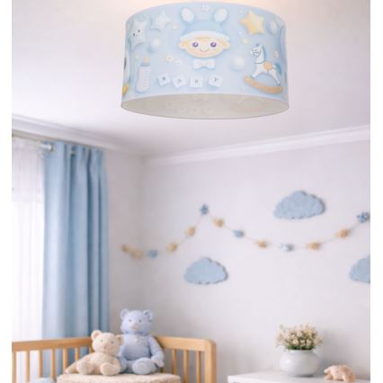 Plafonnier pour chambre d'enfant KIDS ROOM 1xE27/60W/230V, Ø 40 cm — motif astronaute
