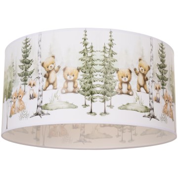 Plafonnier pour enfants KIDS ROOM 1xE27/60W/230V Ø 40 cm — motifs animaux