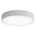 Plafonnier pour salle de bains CLEO avec détecteur, 4xE27/24W/230V, Ø 50 cm, IP54 — gris