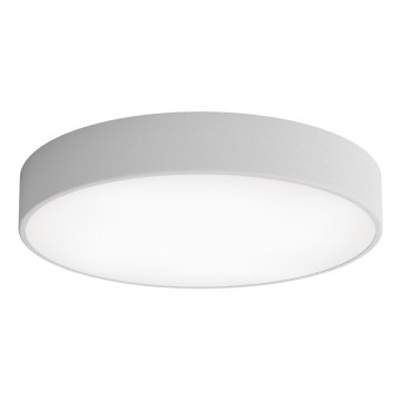 Plafonnier pour salle de bains CLEO avec détecteur, 4xE27/24W/230V, Ø 50 cm, IP54 — gris