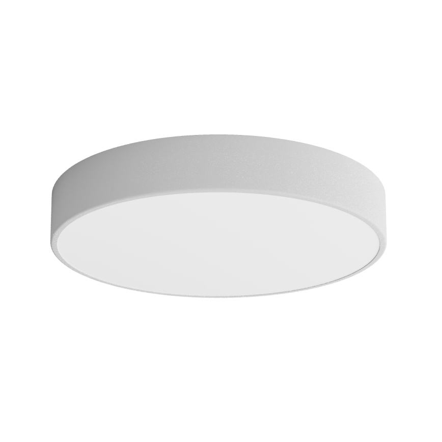 Plafonnier pour salle de bains CLEO avec détecteur, 4xE27/24W/230V, Ø 50 cm, IP54 — gris