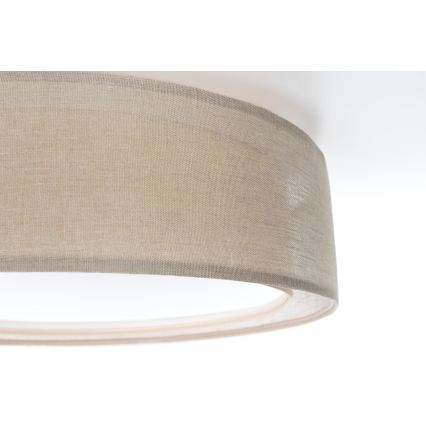 Plafonnier PURO 2xE27/40W/230V Ø 50 cm beige