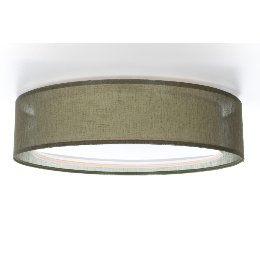 Plafonnier PURO 2xE27/40W/230V Ø 60 cm vert