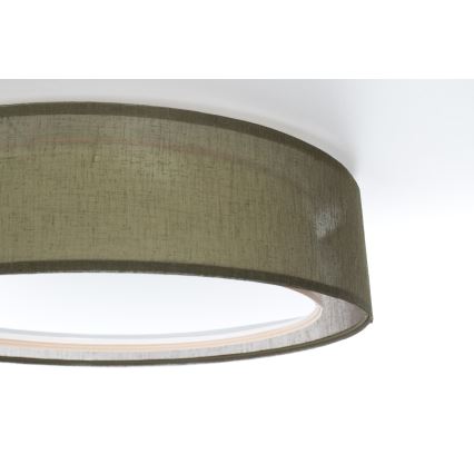 Plafonnier PURO 2xE27/40W/230V Ø 60 cm vert