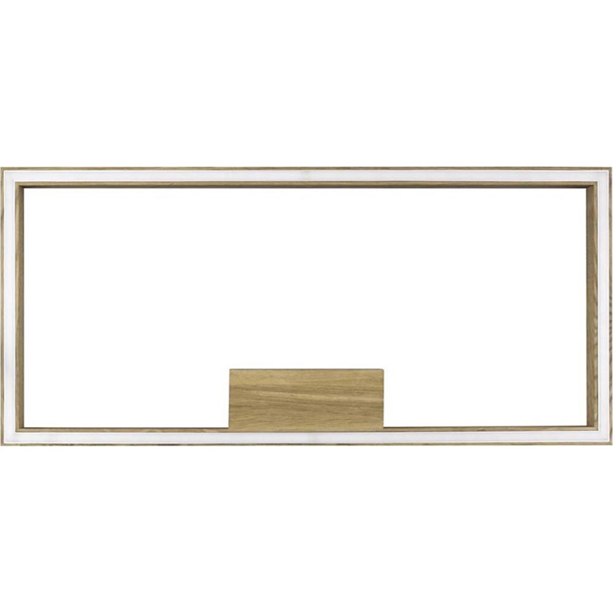 Plafonnier RAMME LED/34W/230V chêne mat