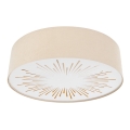 Plafonnier RAYS 2xE27/60W/230V d. 60 cm beige