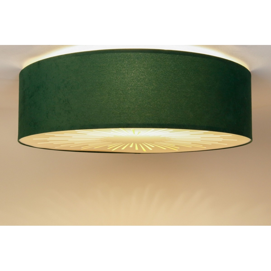 Plafonnier RAYS 2xE27/60W/230V d. 60 cm vert