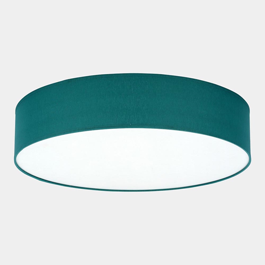 Plafonnier RONDO 4xE27/15W/230V d. 61 cm turquoise