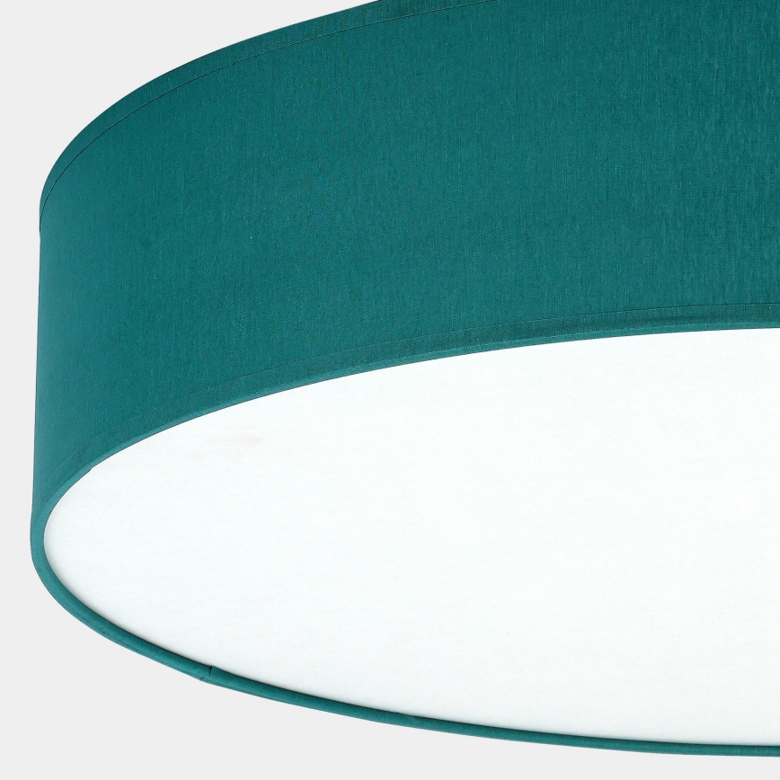Plafonnier RONDO 4xE27/15W/230V d. 61 cm turquoise