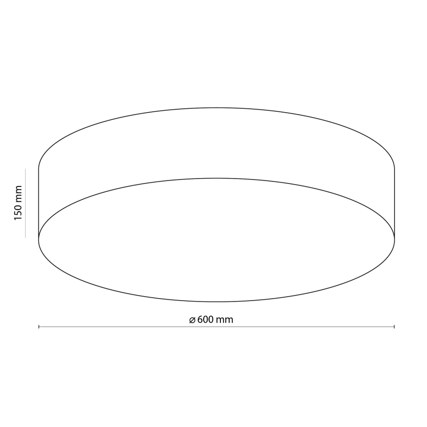 Plafonnier RONDO 4xE27/15W/230V