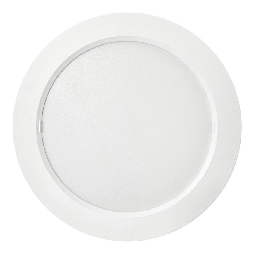 Plafonnier ROUND LED/12W/230V 4000K d. 16,7 cm blanc