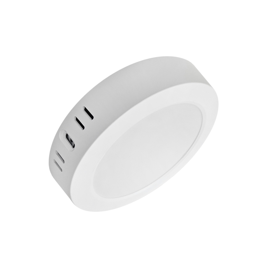 Plafonnier ROUND LED/12W/230V 4000K d. 16,7 cm blanc