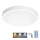 Plafonnier salle de bain avec détecteur NAIROS LED/36W/230V IP65 3000/4000/6500K d. 40 cm blanc + télécommande