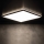 Plafonnier salle de bain AZPO LED/17,5W/230V IP54 noir