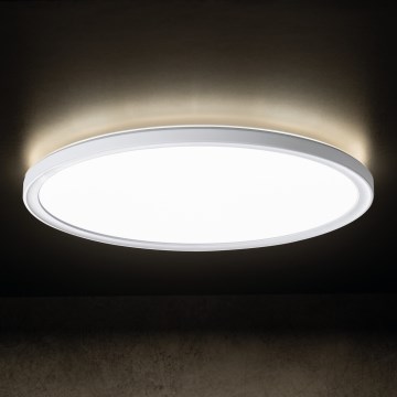 Plafonnier salle de bain AZPO LED/18,5W/230V d. 29 cm IP54 blanc