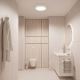 Plafonnier salle de bain CLEO 2xE27/24W/230V d. 30 cm blanc IP54