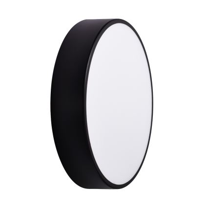 Plafonnier salle de bain CLEO 3xE27/24W/230V d. 40 cm noir IP54