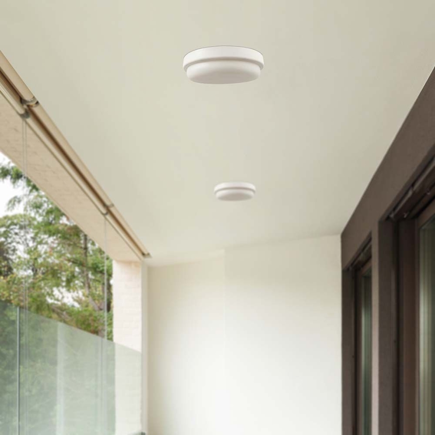 Plafonnier salle de bain LED/12W/230V 4000K IP54 d. 15 cm
