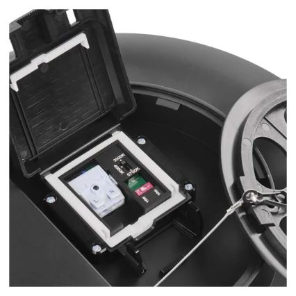 Plafonnier salle de bain LED/18W/230V 3000/4000/5700K IP55 noir