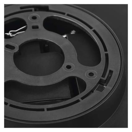 Plafonnier salle de bain LED/18W/230V 3000/4000/5700K IP55 noir