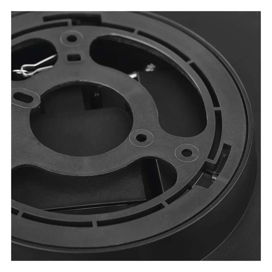 Plafonnier salle de bain LED/18W/230V 3000/4000/5700K IP55 noir