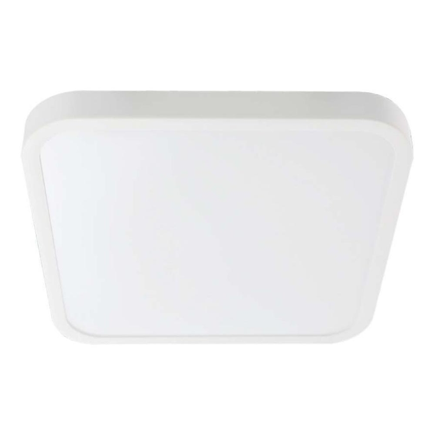 Plafonnier salle de bain LED/18W/230V 4000K IP44 25x25 cm blanc