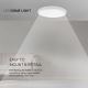 Plafonnier salle de bain LED/18W/230V 4000K IP44 blanc