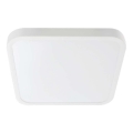 Plafonnier salle de bain LED/24W/230V 4000K IP44 29,5x29,5 cm blanc