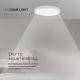 Plafonnier salle de bain LED/24W/230V 4000K IP44 blanc