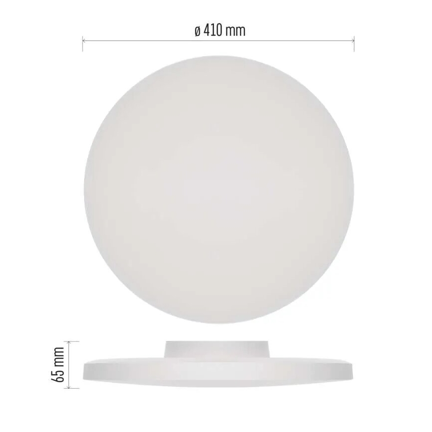 Plafonnier salle de bain LED/32W/230V 3000/4000/5700K IP55 blanc