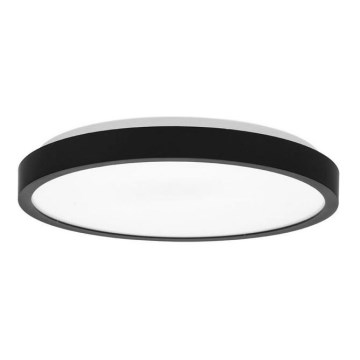 Plafonnier salle de bain LIRA LED/12W/230V 4000K d. 25 cm IP44 noir