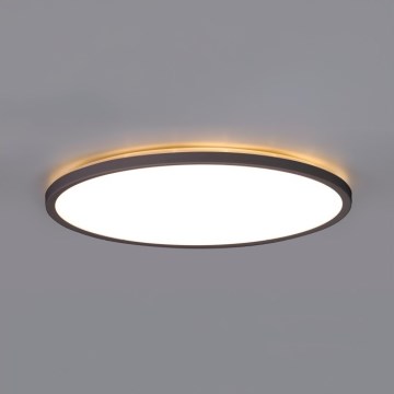 Plafonnier salle de bain NIVERA LED/18W/230V IP54 3000/4000/6000K d. 30 cm noir