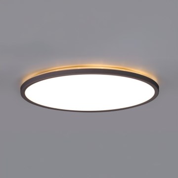 Plafonnier salle de bain NIVERA LED/24W/230V IP54 3000/4000/6000K d. 30 cm noir