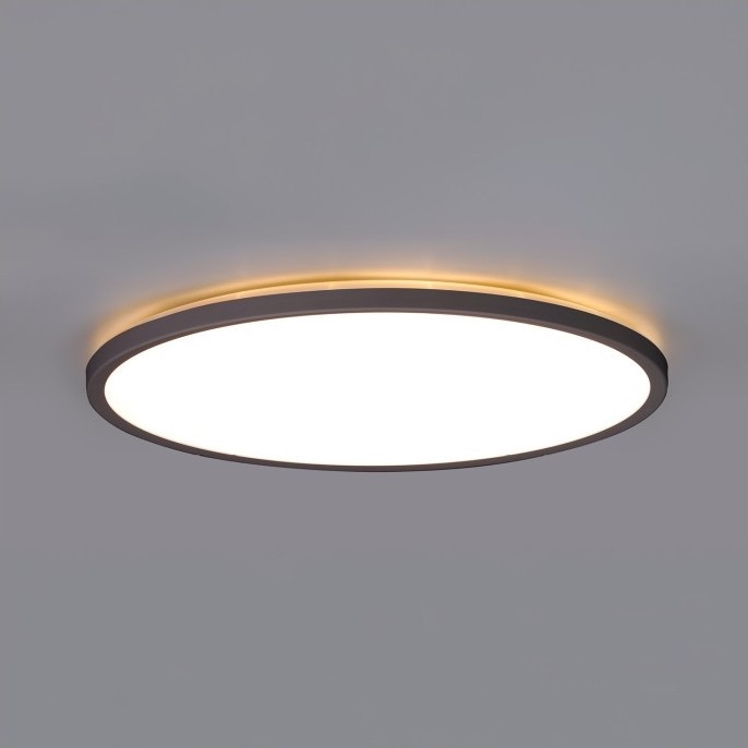 Plafonnier salle de bain NIVERA LED/24W/230V IP54 3000/4000/6000K d. 30 cm noir