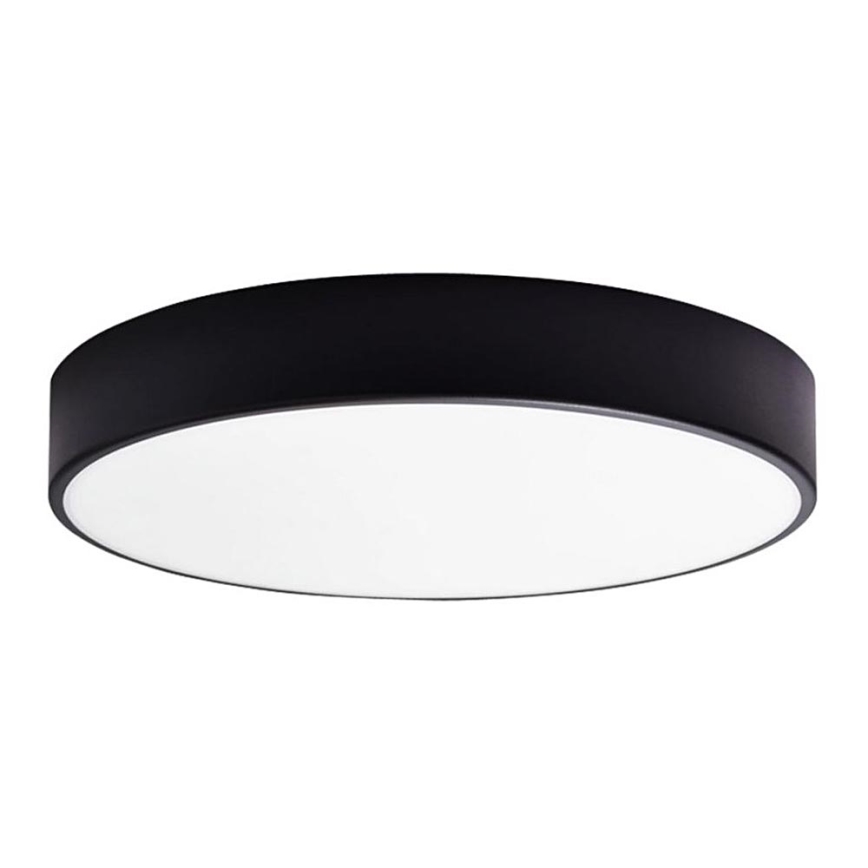 Plafonnier Lampe Salle de Bain Couloir LED Backlight Dimmable Noir IP44  9007371476688