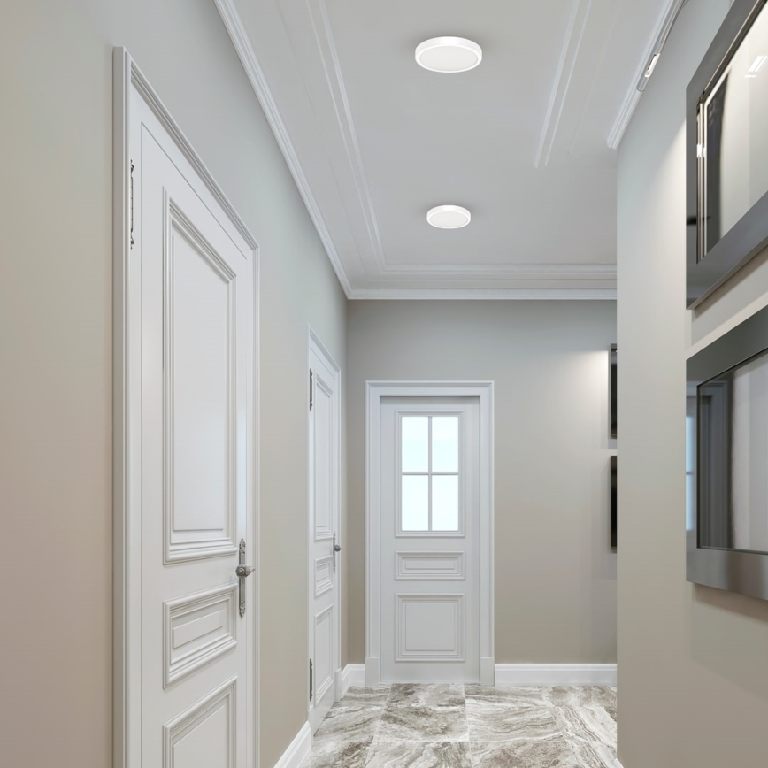 Plafonnier salle de bain VERA LED/12W/230V 4000K IP65 blanc