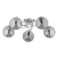 Plafonnier SAVI 5xE14/10W/230V chrome brillant
