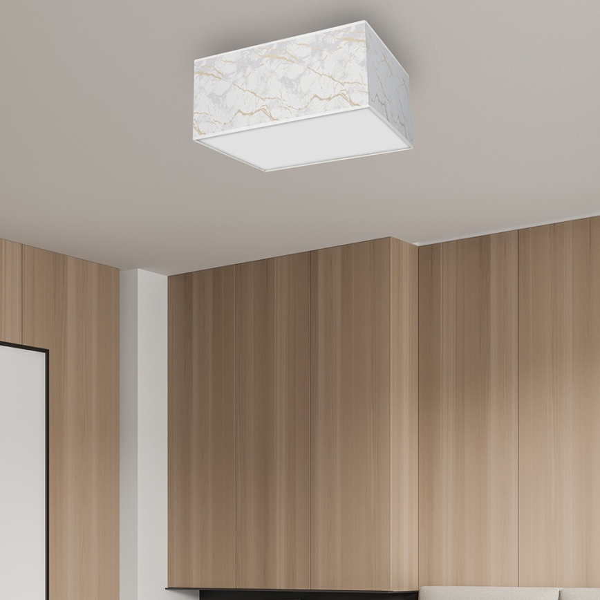 Plafonnier SENSO 2xE27/60W/230V blanc