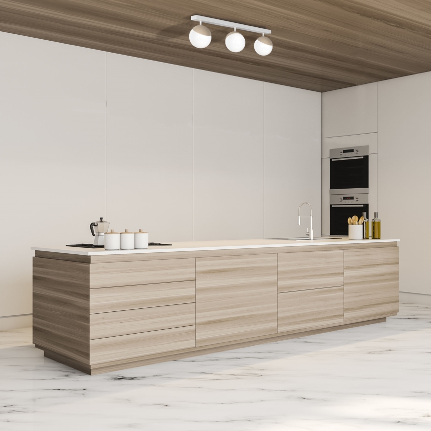 Plafonnier SFERA WOOD 3xE14/40W/230V