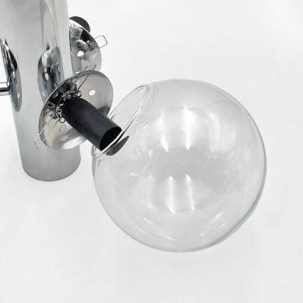 Plafonnier SFERIO 3xE14/5W/230V chrome brillant/transparent